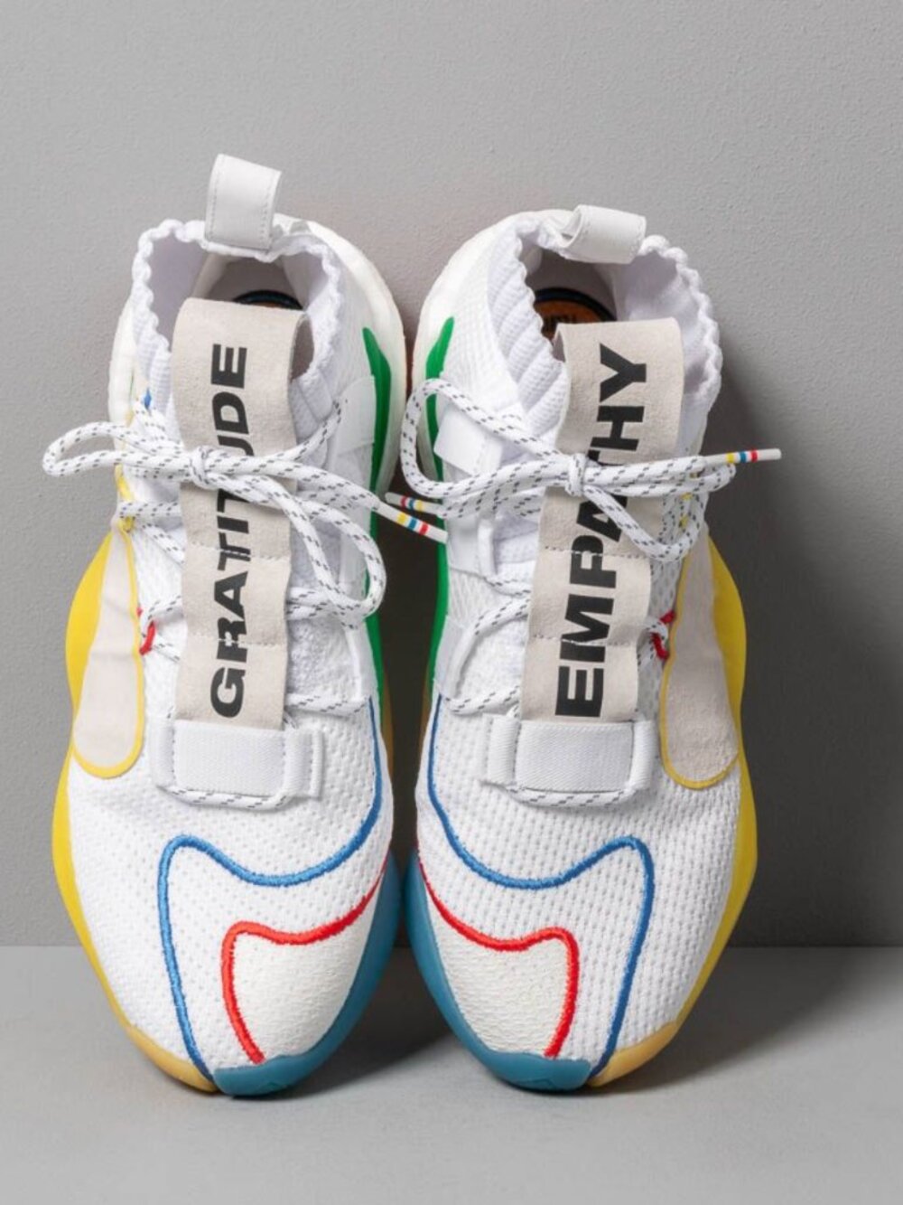 Adidas x Pharrell Williams Crazy BYW Gratitude Empathy Sz 7